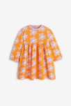 Robe tubique fleurie bébé fille rose corail Catimini