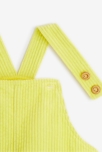 Robe bébé fille jaune en velours puebla Catimini 2