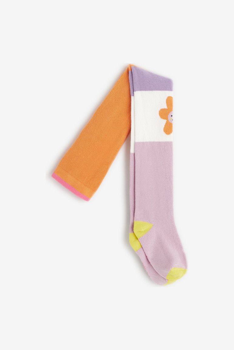 Collants bébé fille multicolore violets Catimini 1