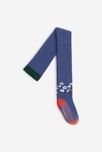 Collants à fleurs bébé fille bleus marine Catimini