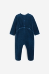 Pyjama à motifs bébé mixte bleu marine en velours maille Catimini 3