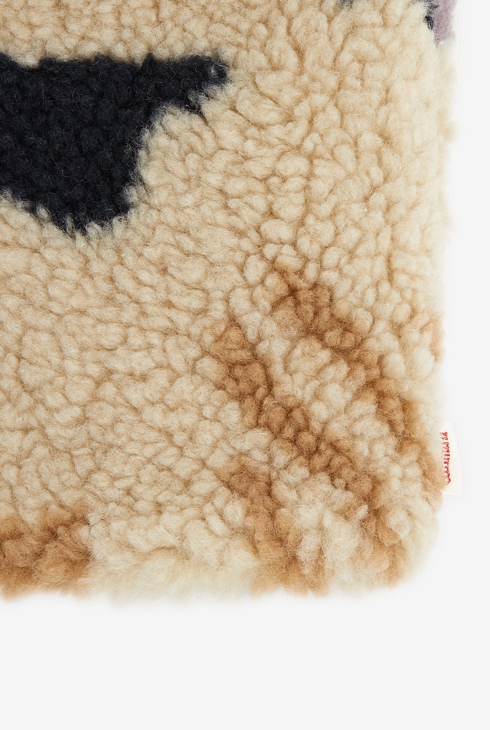 Snood sherpa bébé garçon à imprimés blanc Catimini