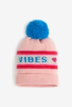 Bonnet good vibes fille rose Catimini