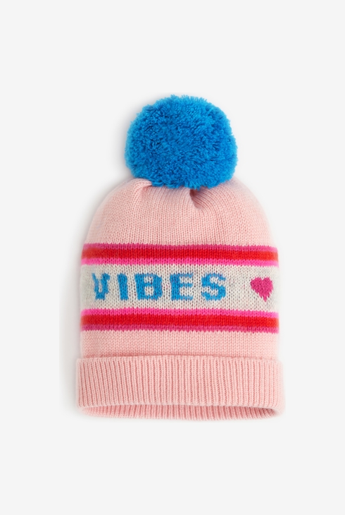 Bonnet good vibes fille rose Catimini 1