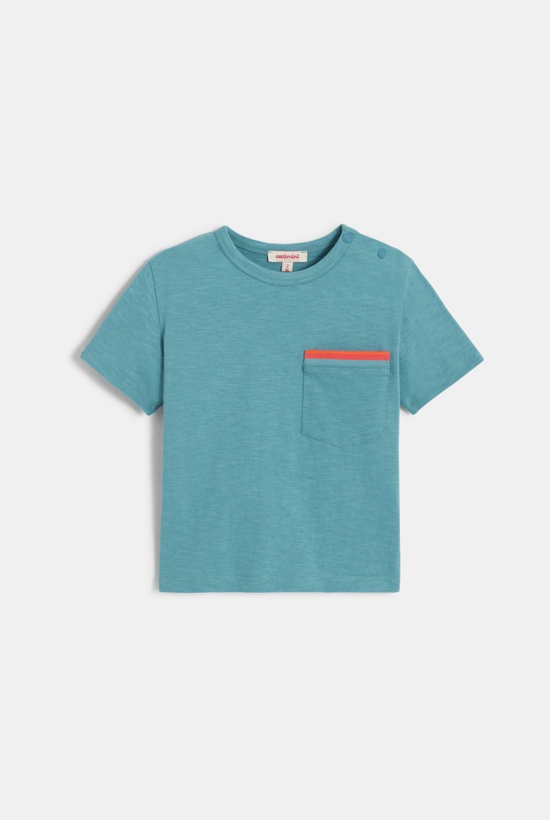 T-shirt bébé garçon bleu Catimini 1