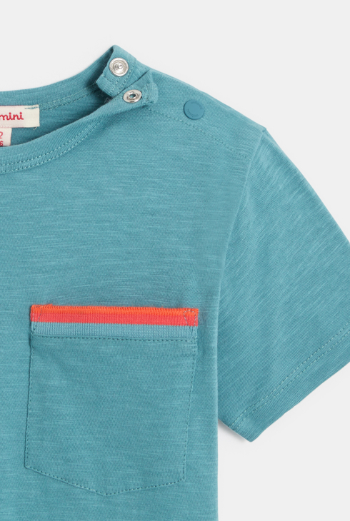 T-shirt bébé garçon bleu Catimini