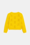 Cardigan bébé fille jaune en tricot Catimini 3