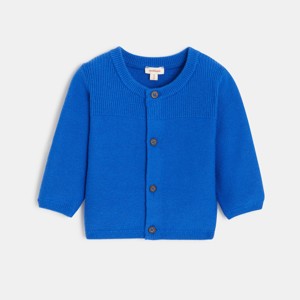 Cardigan bébé en tricot bleu Catimini 1