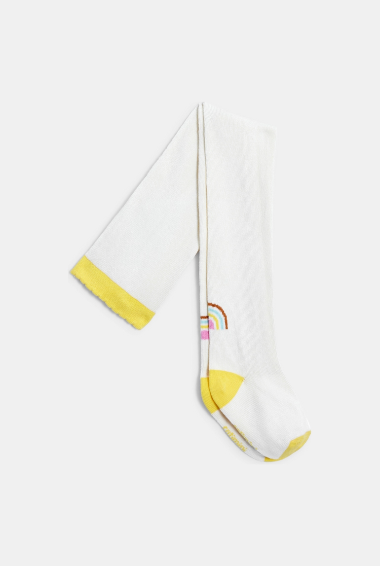 Collant bébé fille écru beige Catimini 1