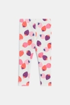 Legging bébé fille écru à motifs fraises beige Catimini 3
