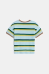 T-shirt bébé garçon bleu rayé Catimini 3