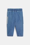 Pantalon bébé fille en jean bleu Catimini 3