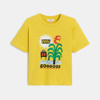 T-shirt garçon jaune tropical Catimini