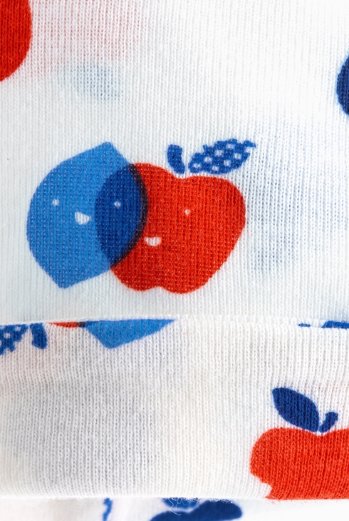 Bonnet bébé garçon à motifs fruités beige Catimini