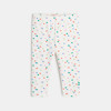 Legging bébé fille blanc à pois Catimini