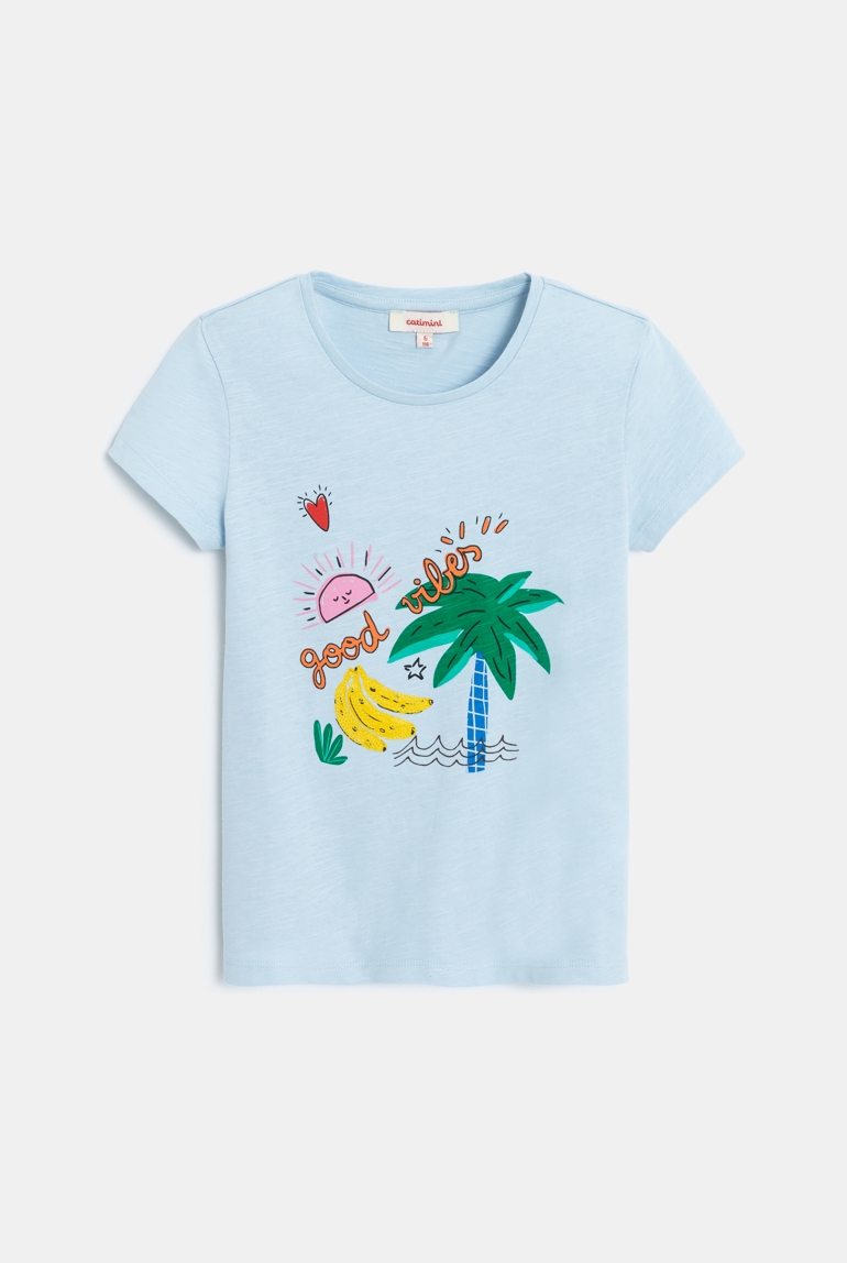 T-shirt Collector Catimini édition Limitée Pour Fille 4 Ans - Motif Floral, Noir, Neuf Sans étiquette