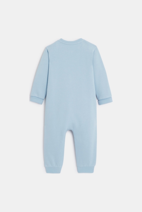 Combinaison bébé bleue à motifs Catimini