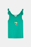 Débardeur bébé fille vert toucan Catimini 1