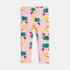 Legging bébé fille rose fleurs exotiques Catimini