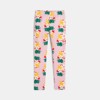 Legging fille à motifs fleurs exotiques rose Catimini