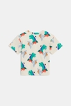 T-shirt bébé garçon feuilles géométriques beige Catimini 3