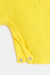 Salopette courte bébé jaune Catimini 3