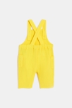 Salopette courte bébé jaune Catimini 4