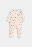 Pyjama bébé fille à imprimés oranges Catimini