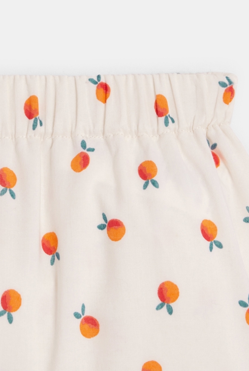Bloomer bébé fille à imprimés oranges Catimini
