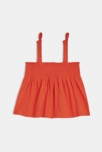 Débardeur fille rouge à broderies Catimini 3