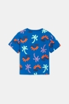 T-shirt bébé garçon bleu à imprimés palmiers Catimini 2