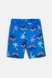 Short de bain garçon bleu à motifs palmiers Catimini 2