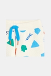 Jogging bébé garçon pointelle à motifs blanc Catimini 2