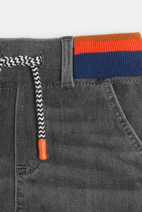 Jean droit bébé garçon denim gris Catimini