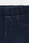 Vaquero slim de bebé niña con cintura elástica azul oscuro Catimini 2