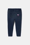 Vaquero slim de bebé niña con cintura elástica azul oscuro Catimini 3