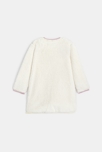Robe bébé fille sherpa brodée blanche Catimini 3