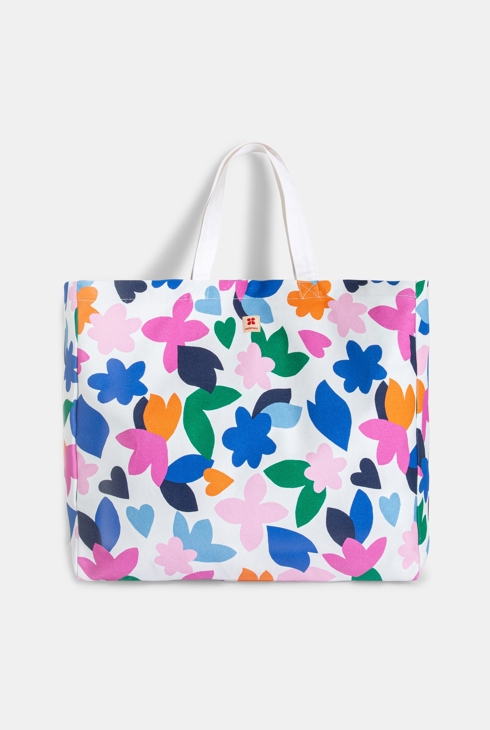 Baumwolltasche mit Blumendruck für Mädchen Catimini 1