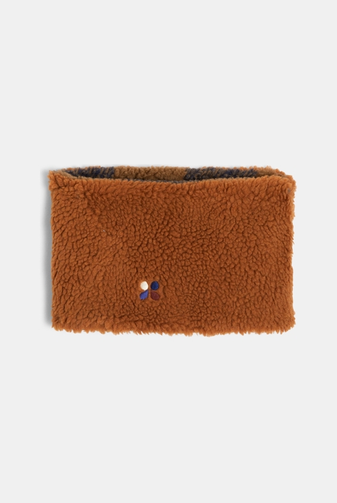 Snood in sherpa color crème brûlée Catimini per bambino 1