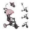 Tricycle EXPLORER 4-en-1 Évolutif & Pliable - Rose pastel