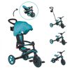 Tricycle Explorer 4-en-1 évolutif & pliable bleu canard teal, Globber