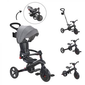 Tricycle Explorer 4-en-1 évolutif & pliable gris, Globber 1