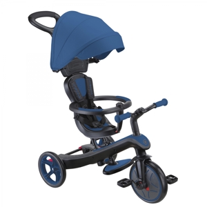 Tricycle évolutif pour bébé EXPLORER 4 en 1 - Bleu marine 1