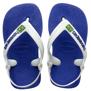 Tong  à élastique baby Brasil Logo, Havaianas 1