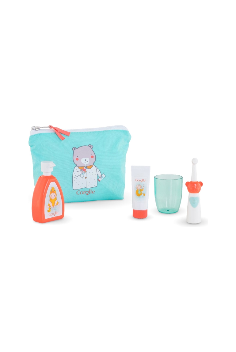 Trousse de toilette et accessoires pour poupon 36-42cm, Corolle 1