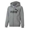 Sweat zippé à capuche ess big logo, Puma