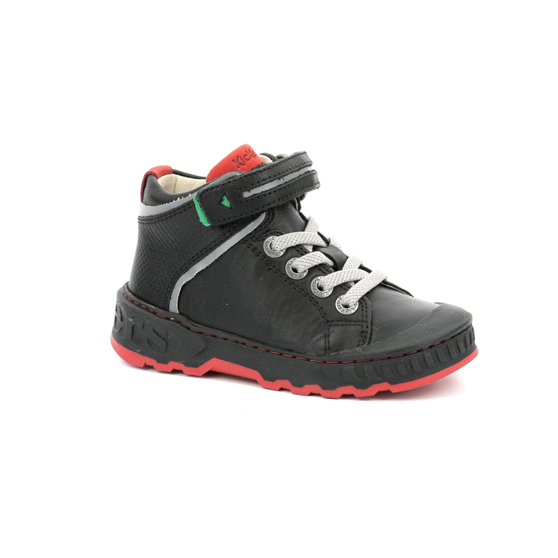Kickers - Sneakers hautes cuir Kickers Kick Teen - Garçon