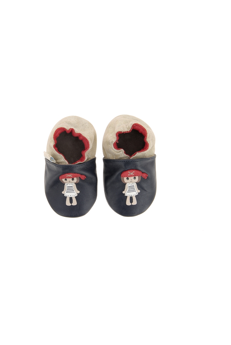 Chaussons cuir Robeez Pirate Heart 1