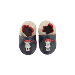 Chaussons cuir Robeez Pirate Heart 1