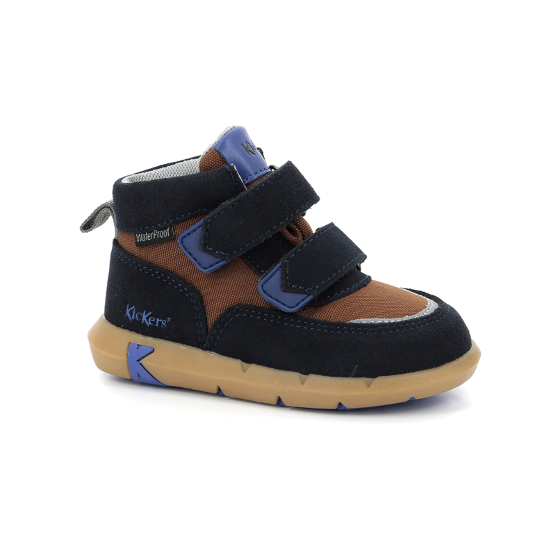 Sneakers hautes cuir Kickers Junibo - 31